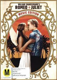 ROMEO AND JULIET-MUSIC EDITION REGION 1 DVD NM