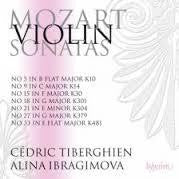 MOZART - VIOLIN SONATAS CEDRIC TIBERGHIEN 2CD *NEW*