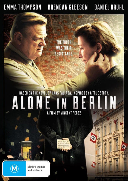 ALONE IN BERLIN DVD VG+
