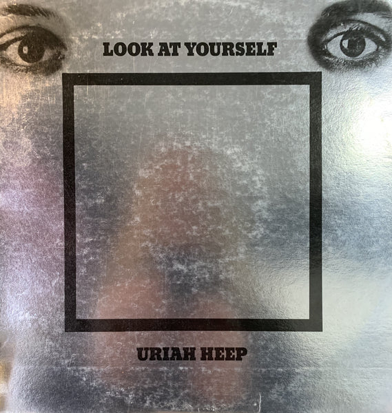 URIAH HEEP-LOOK AT YOURSELF LP VG+ COVER VG+