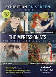 THE IMPRESSIONISTS-EXHIBITION ON SCREEN COLLECTION VOL 1  BOXSET 4DVD *NEW*