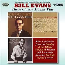 EVANS BILL - THREE CLASSIC ALBUMS PLUS 2CD *NEW*