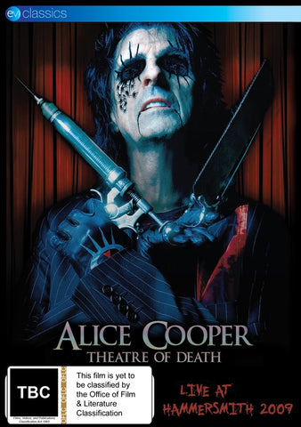 COOPER ALICE-THEATRE OF DEATH DVD VG