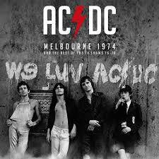 AC/DC-MELBOURNE 1974 CLEAR VINYL 2LP *NEW*