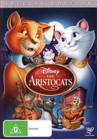 THE ARISTOCATS DVD VG