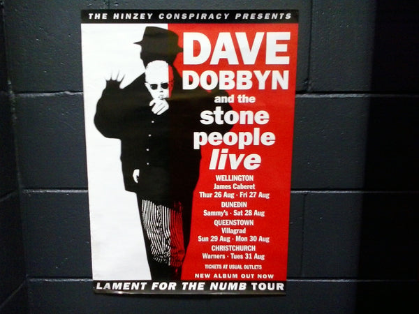 DOBBYN DAVE-LAMENT FOR THE NUMB ORIGINAL TOUR POSTER