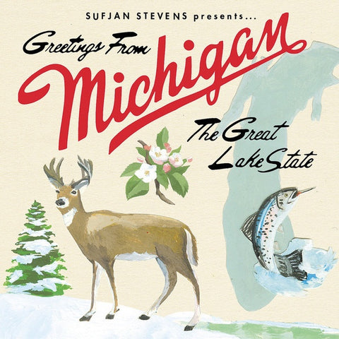 STEVENS SUFJAN-GREETINGS FROM MICHIGAN CD VG