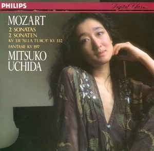 MOZART-2 SONATAS MITSUKO UCHIDA CD VG