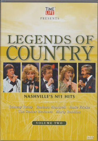 LEGENDS OF COUNTRY - VOL 2 DVD VG+