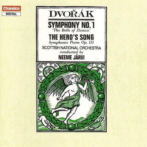 DVORAK-SYMPHONY NO 1 / THE HERO'S SONG CD VG