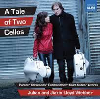 LLOYD WEBER JULIAN AND JIAXIN-A TALE OF TWO CELLOS CD *NEW*