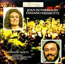 SUTHERLAND JOAN AND LUCIANO PAVAROTTI-OPERATIC DUETS CD VG