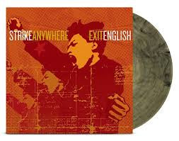 STRIKE ANYWHERE-EXIT ENGLISH CLEAR/ BLACK VINYL LP *NEW*