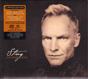 STING-SACRED LOVE LIMITED EDITION CD VG