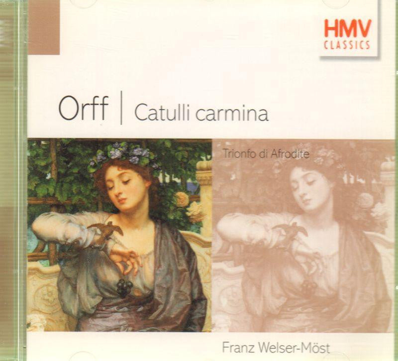 ORFF CARL-CATULLI CARMINA + TRIONFO DI AFRODITE CD VG+
