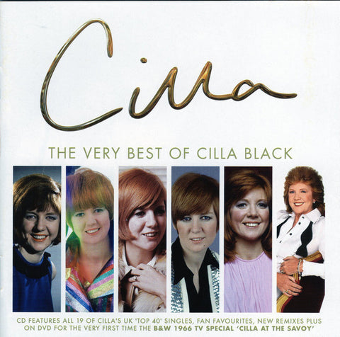 BLACK CILLA-THE VERY BEST OF CILLA BLACK CD+DVD VG