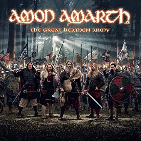 AMON AMARTH-THE GREAT HEATHEN ARMY CD *NEW*