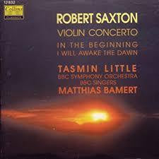 SAXTON ROBERT - VIOLIN CONCERTO CD G