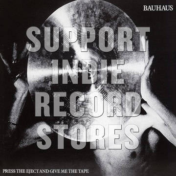 BAUHAUS-PRESS EJECT & GIVE ME THE TAPE WHITE VINYL LP *NEW*