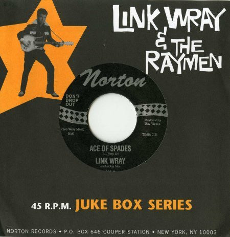WRAY LINK AND THE RAYMEN-ACE OF SPADES 7" *NEW*