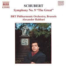SCHUBERT-SYMPHONY NO 9 THE GREAT CD VG