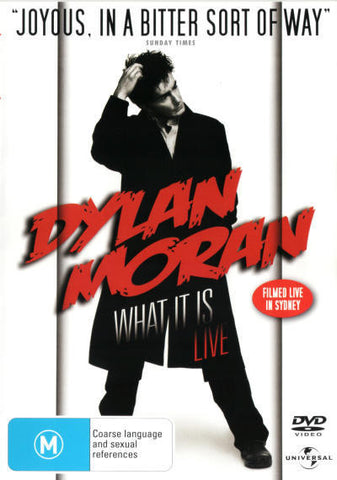 DYLAN MORAN WHAT IT IS LIVE DVD G