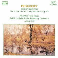 PROKOFIEV - PIANO CONCERTOS CD VG