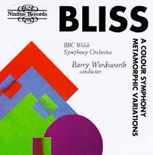 BLISS-COLOUR SYMPHONY + METAMORPHIC VARIATIONS CD VG