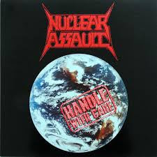 NUCLEAR ASSAULT-HANDLE WITH CARE LP EX COVER VG+