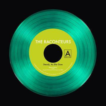 RACONTEURS THE-STEADY AS SHE GOES EMERALD GREEN 7" *NEW*