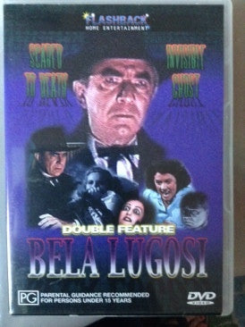 BELA LUGOSI SCARED TO DEATH / INVISIBLE GHOST DVD VG