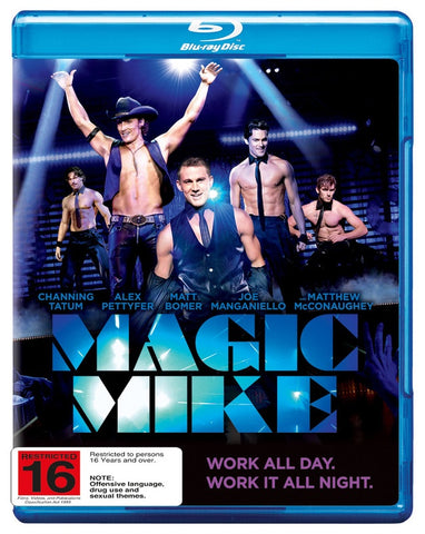 MAGIC MIKE BLURAY VG+