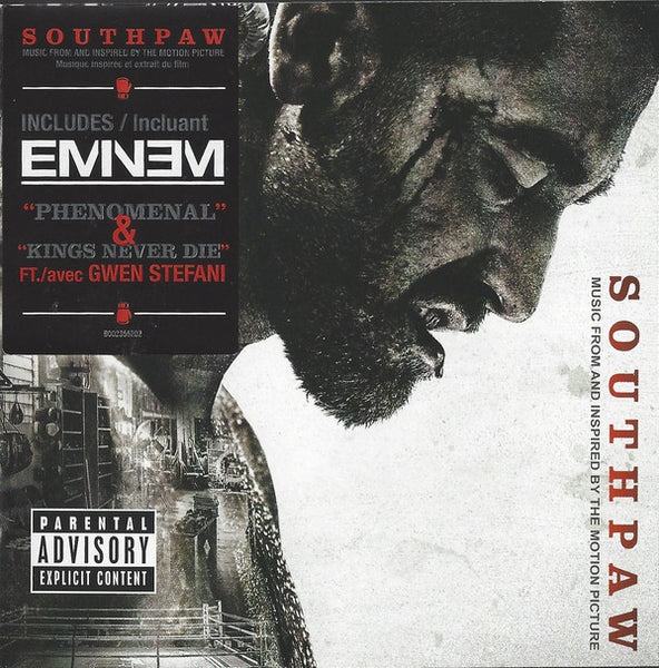 SOUTHPAW SOUNDTRACK-VARIOUS ARTISTS CD VG