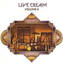 CREAM-LIVE CREAM VOLUME II LP VG+ COVER VG+