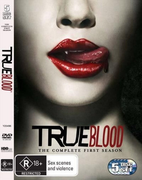 TRUE BLOOD THE COMPLETE FIRST SEASON R18 5DVD VG