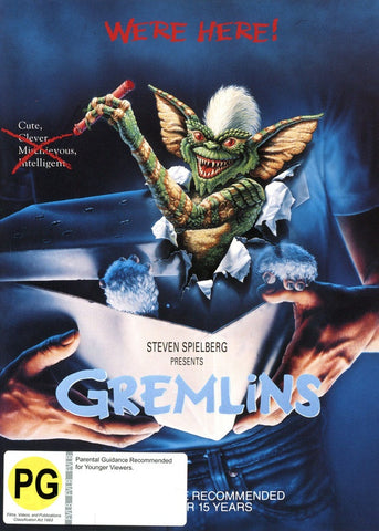 GREMLINS DVD VG+