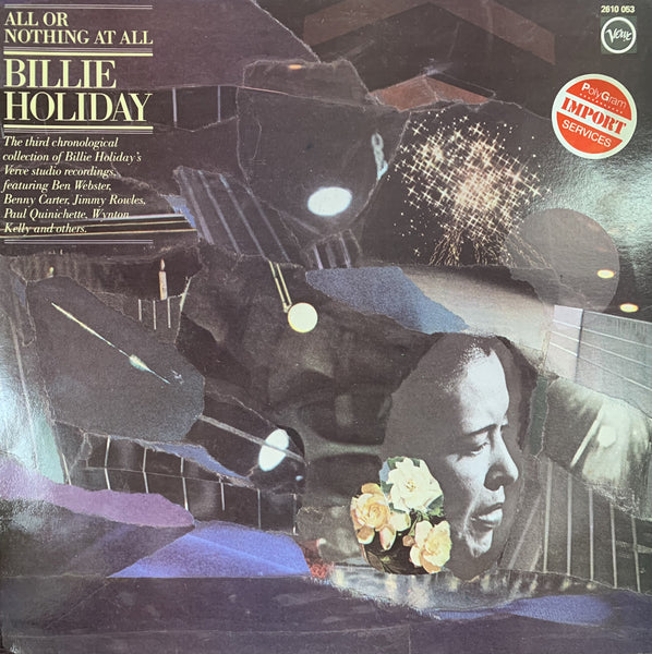 HOLIDAY BILLIE-ALL OR NOTHING AT ALL 2LP NM COVER VG+