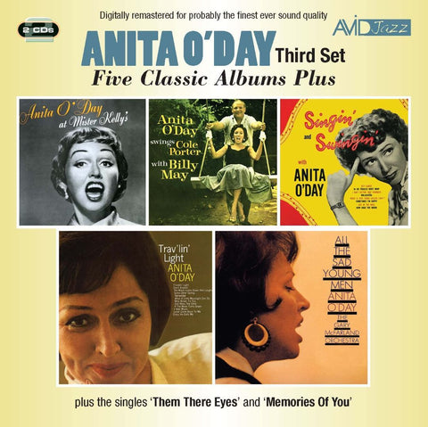 O'DAY ANITA-THIRD SET FIVE CLASSIC ALBUMS PLUS CD *NEW*