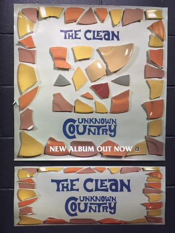 CLEAN THE - UNKNOWN COUNTRY PROMO POSTER