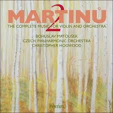 MARTINU BOHUSLAV-MUSIC FOR VIOLIN AND ORCHESTRA VOL 2 CD VG