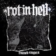 ROT IN HELL-RUINED EMPIRE CLEAR/ BLACK SMOKE VINYL LP EX  VG+ WAS $24.99 NOW...
