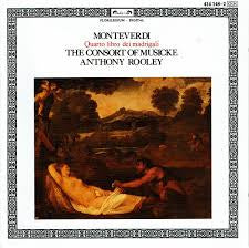 MONTEVERDI-QUARTO LIBRO DEI MADRIGALI CD  VG