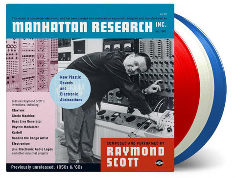 SCOTT RAYMOND-MANHATTAN RESEARCH RED, WHITE & BLUE 3LP *NEW*