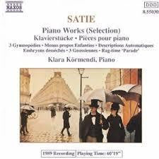 SATIE - PIANO WORKS (SELECTION) CD G