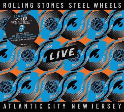 ROLLING STONES-STEEL WHEELS LIVE ATLANTIC CITY NEW JERSEY 2CD+BLURAY *NEW*