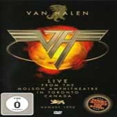 VAN HALEN-LIVE FROM THE MOLSON AMPHITHEATRE IN TORONTO CANADA AUGUST 1995 DVD VG+