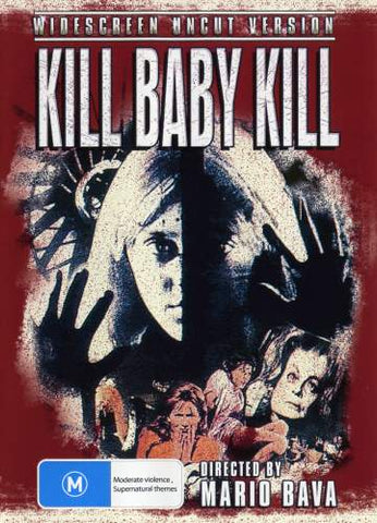 KILL BABY KILL DVD VG