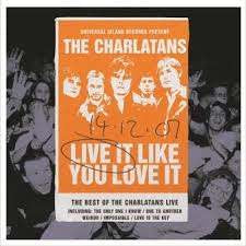 CHARLATANS-LIVE IT LIKE YOU LOVE IT ORANGE VINYL 2LP *NEW*