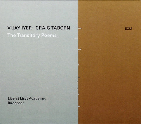 IYER VIJAY & CRAIG TABORN-THE TRANSITORY POEMS CD *NEW*