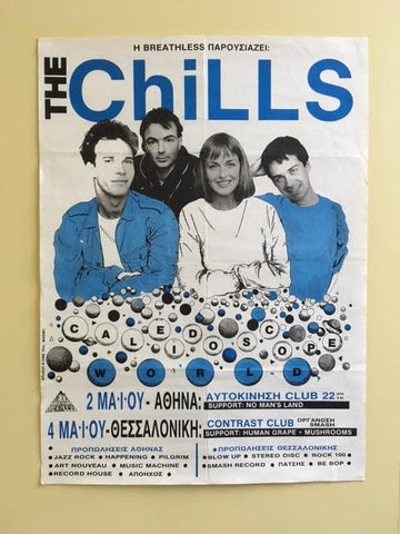 CHILLS THE-CALEIDOSCOPE WORLD GREECE TOUR POSTER
